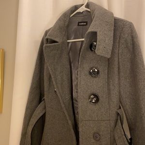 Bebe - Gray Wool Coat